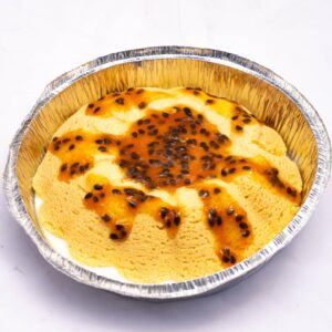 Cheesecake de maracuyá saludable / Clebú