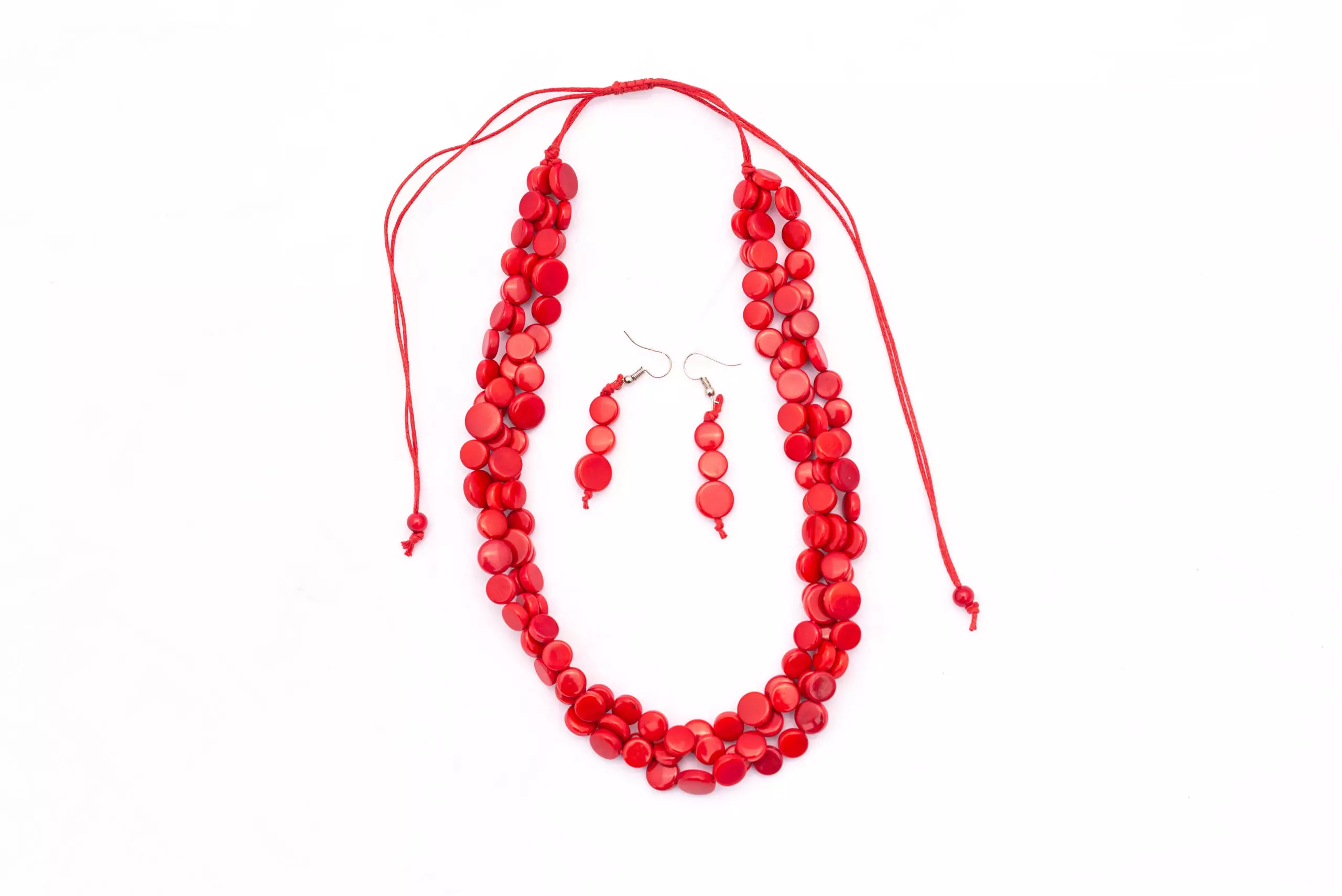 Collar y Aretes / Luna Escarlata - Imagen 10