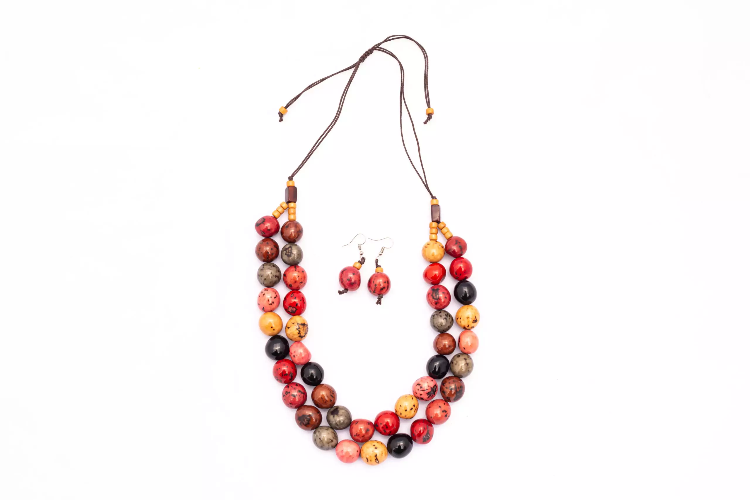 Collar y Aretes / Luna Escarlata - Imagen 5