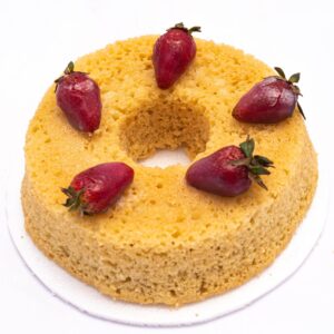 Torta de Arroz Saludable (Libre de Gluten y Lactosa) / Clebú