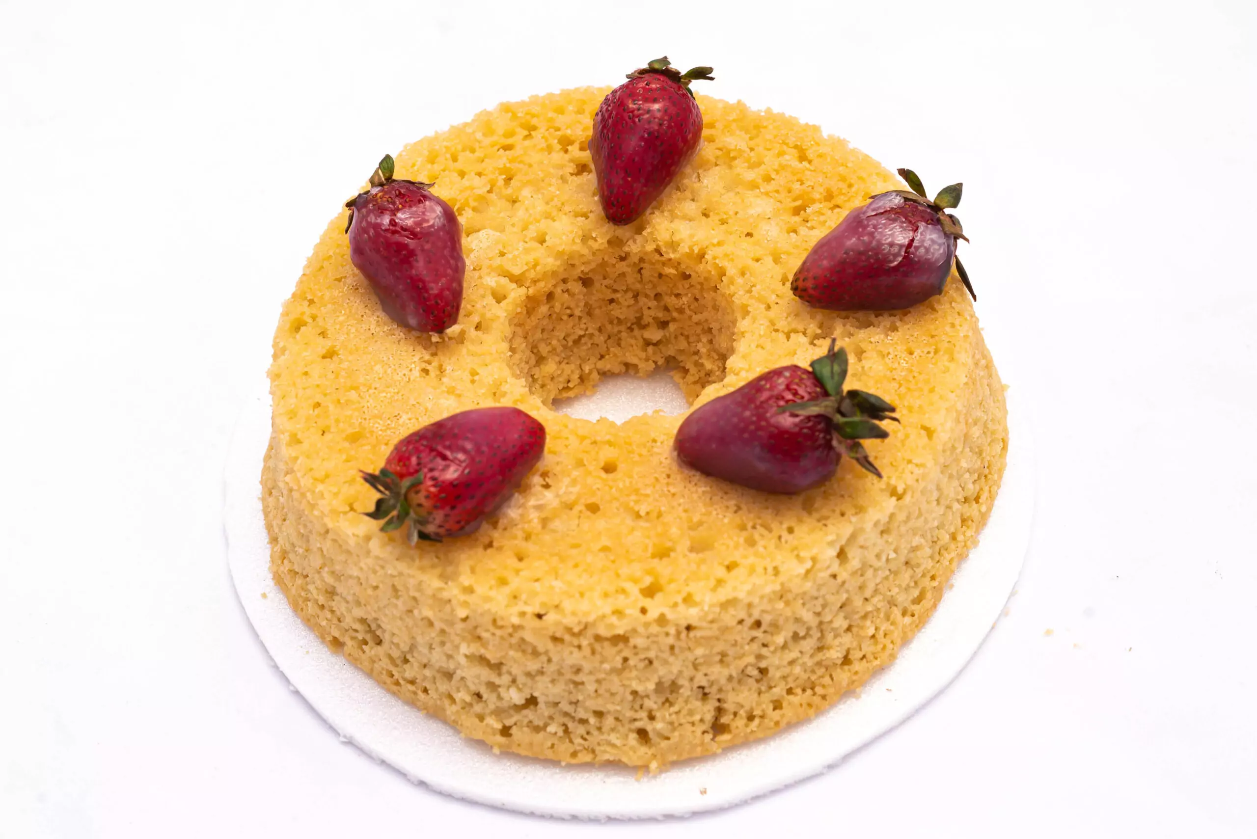 Torta de Arroz Saludable (Libre de Gluten y Lactosa) / Clebú