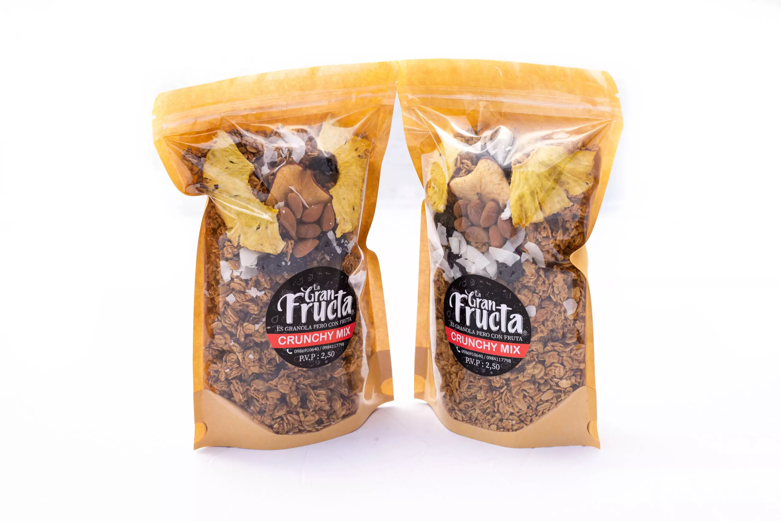 2 Crunchys Mix Granola Nutritiva y Deliciosa / La Gran Fructa: