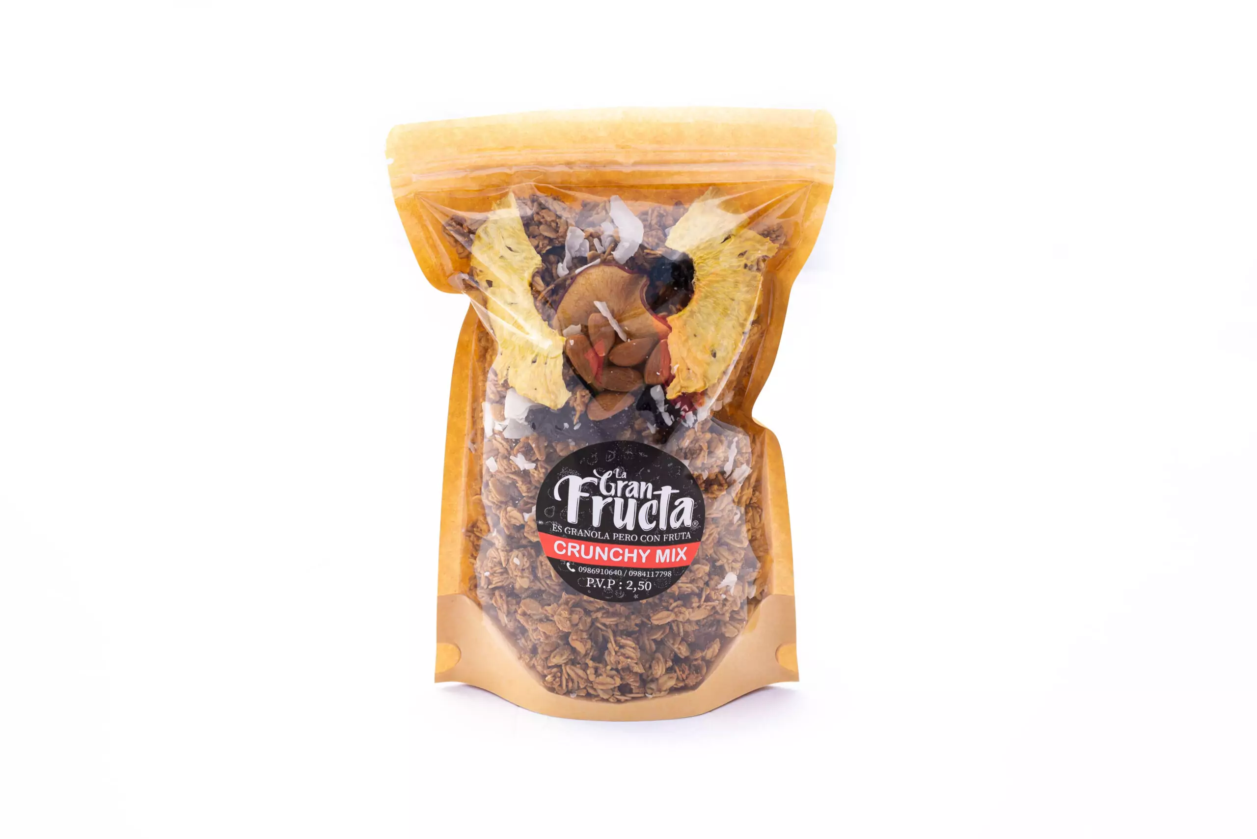 2 Crunchys Mix Granola Nutritiva y Deliciosa / La Gran Fructa: - Imagen 2