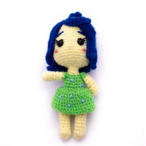 Alegría - Intensamente: Un amigurumi lleno de encanto y felicidad / Little Cat