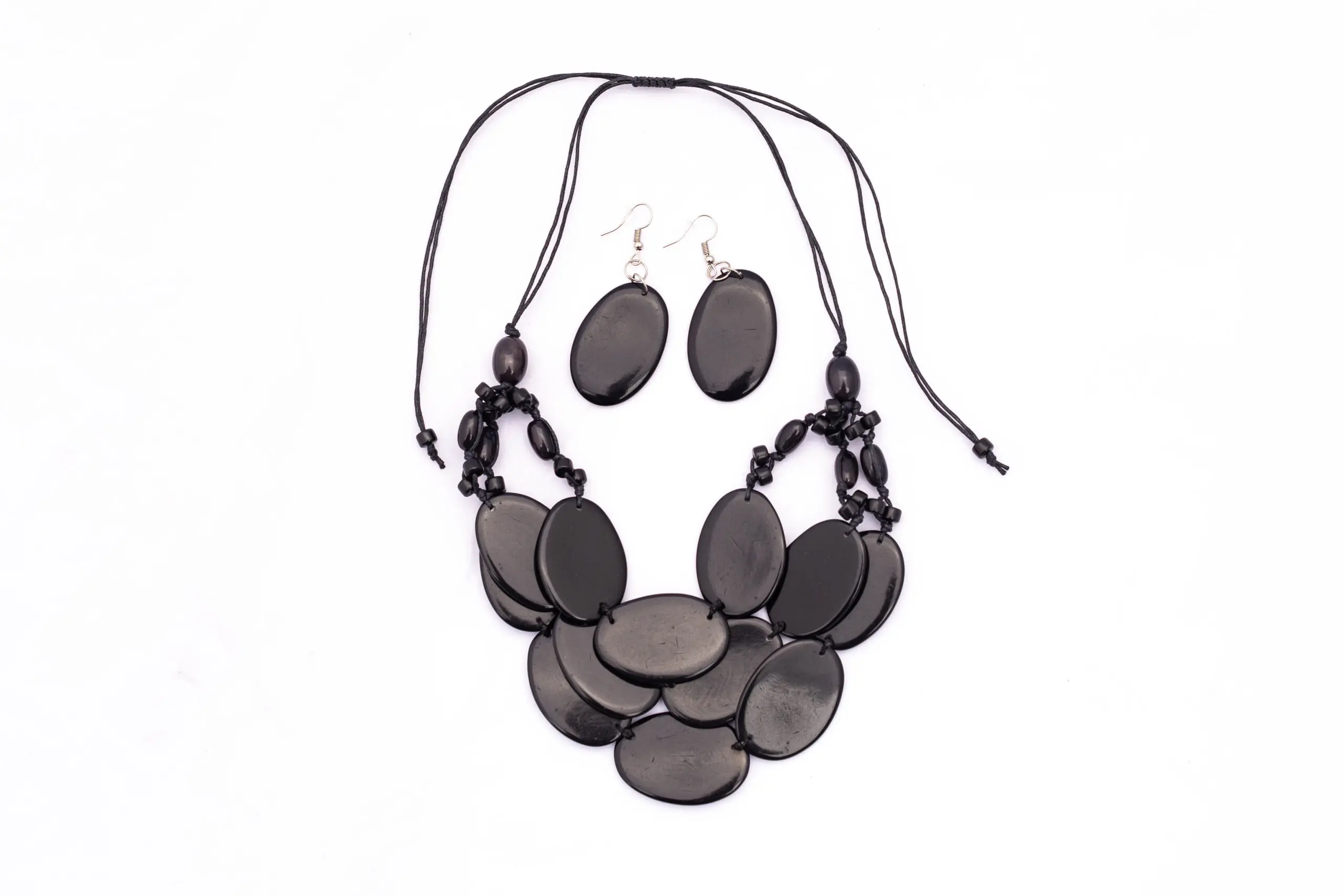 Collar de Tagua grande / ECO-TAGUA