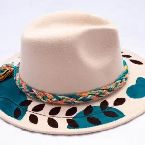 Sombreros Pintados a Mano Paja toquilla / Ninki