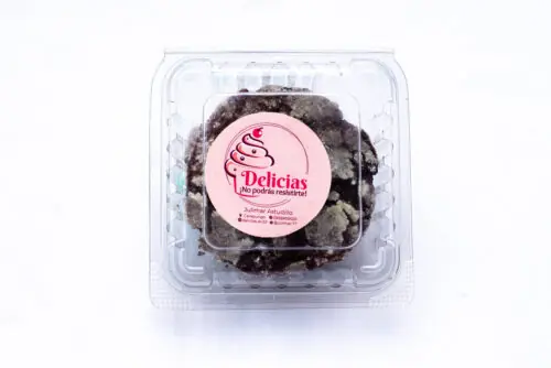 4 Galletas Craqueladas de Chocolate / Delicias