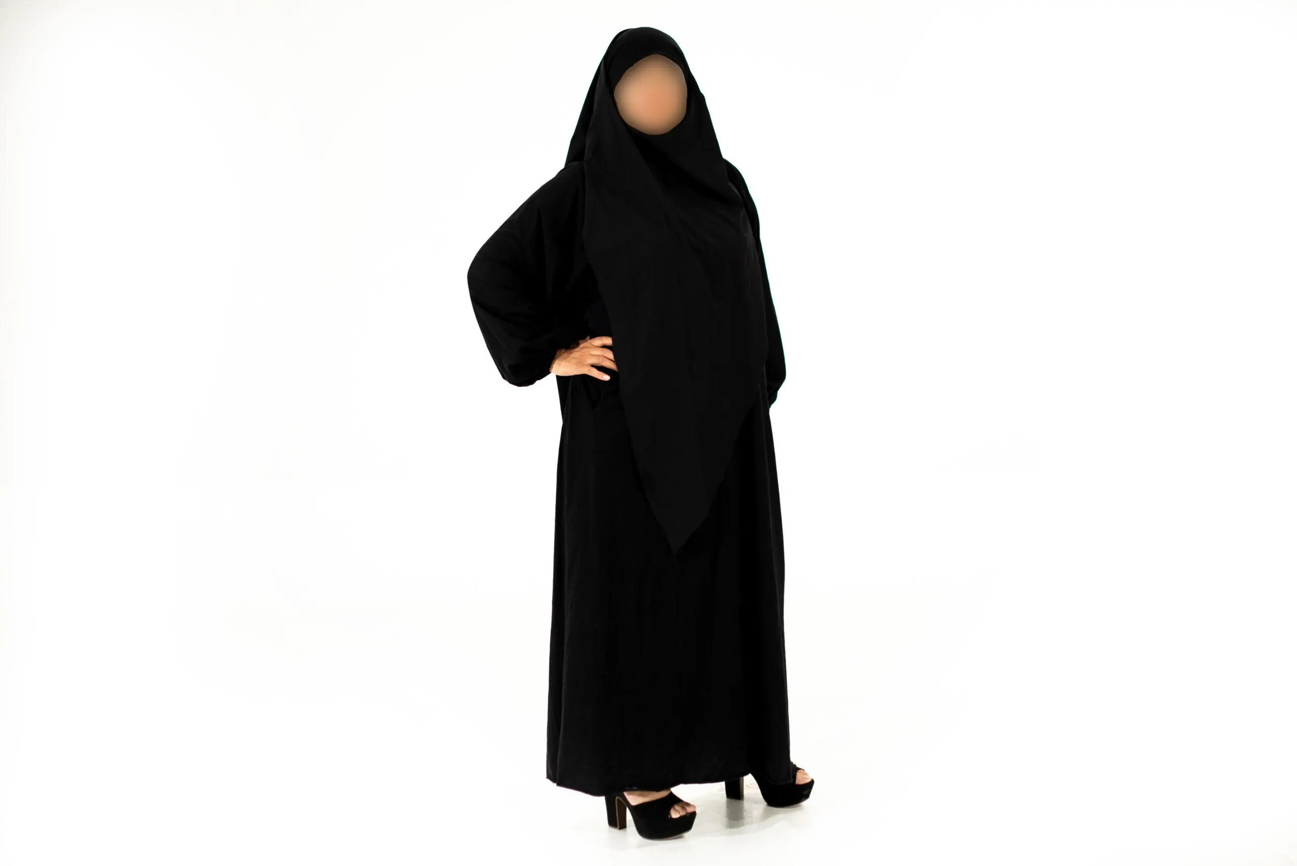 Abaya negra / Única