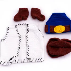 Conjunto 4 prendas bebe (0-6 meses) o (6-12 meses) / Tejidos Hernández