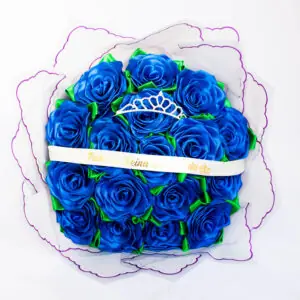 Ramo de Rosas Eternas con Luz (23 rosas) / Musa de las Flores