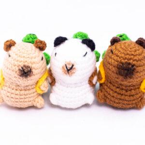 Capibaras Tejidos a Crochet / Creaciones Margarita