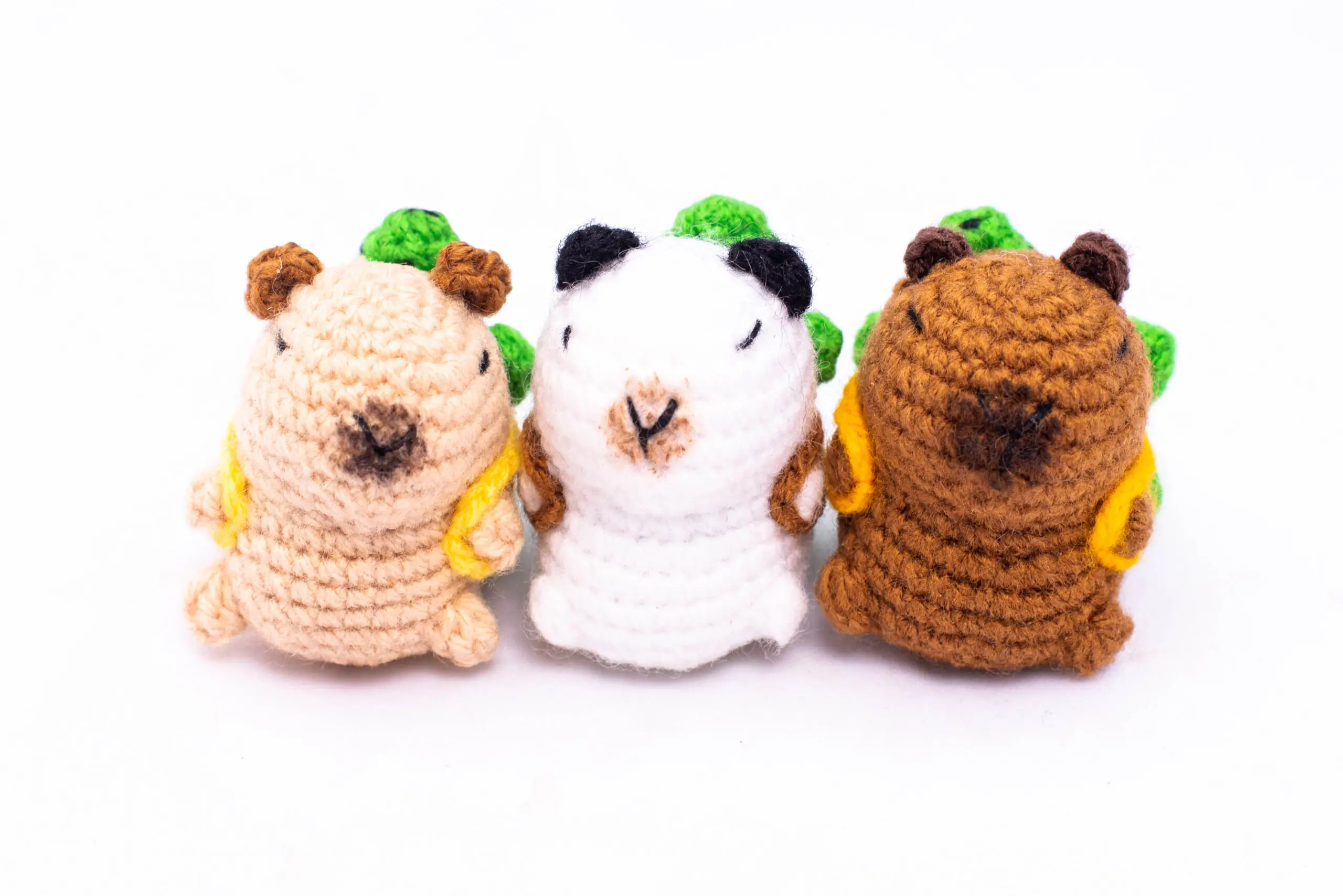 Capibaras Tejidos a Crochet / Creaciones Margarita