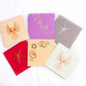 Tarjetas Bordadas / Edriella Hilo y Arte