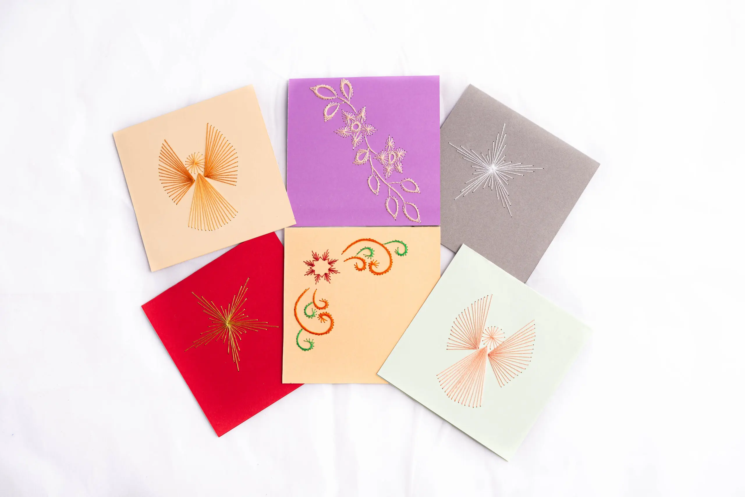 Tarjetas Bordadas / Edriella Hilo y Arte