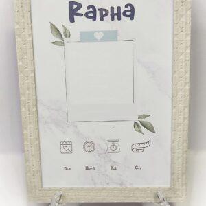 Cuadro de Nacimiento Personalizado / KreativBoom