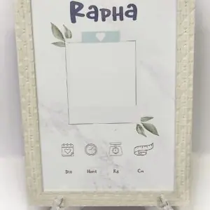 Cuadro de Nacimiento Personalizado / KreativBoom