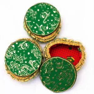 Canastas Navideñas para dulces / Marthi’s Artesanías