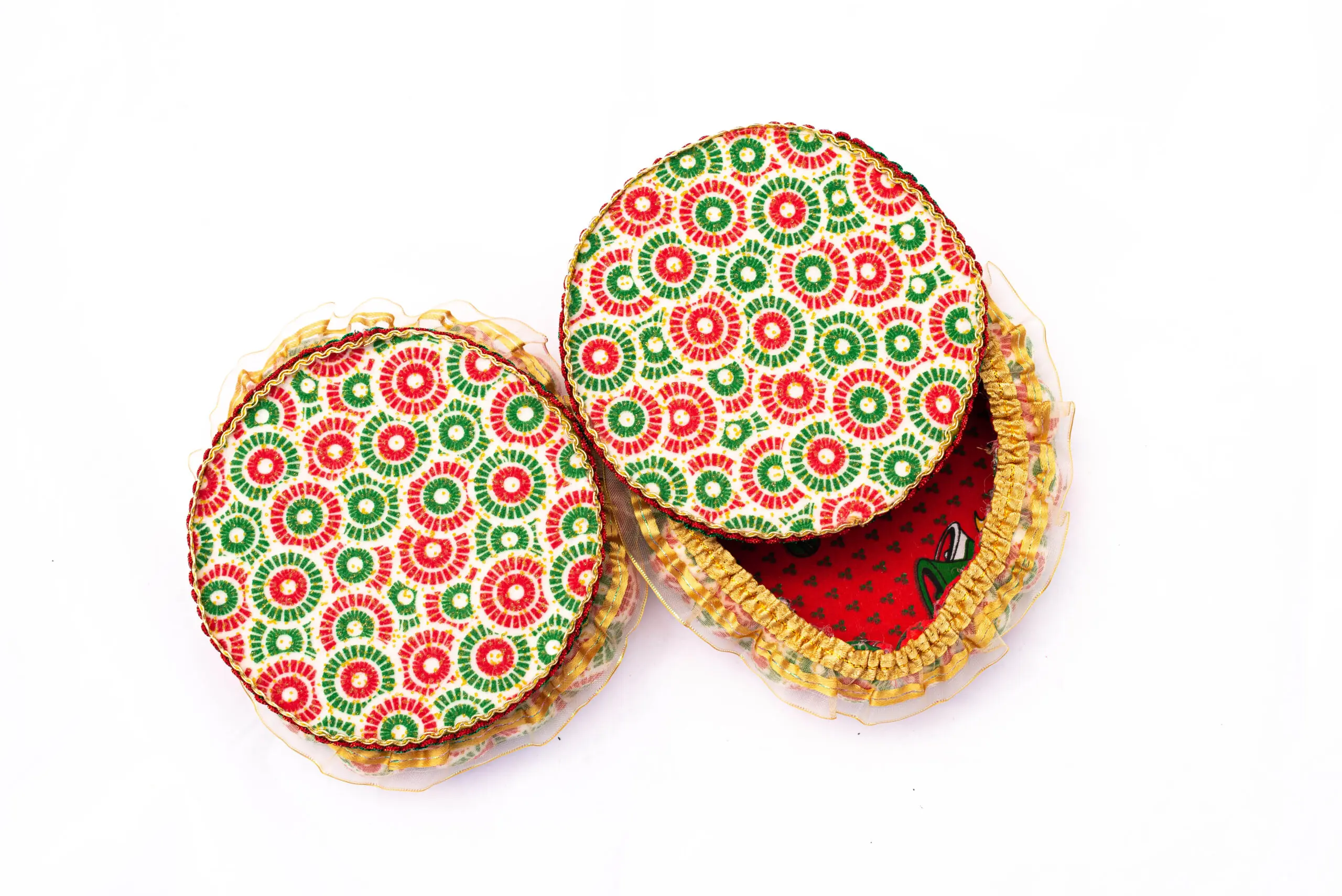 Canastas Navideñas para dulces / Marthi’s Artesanías - Imagen 2