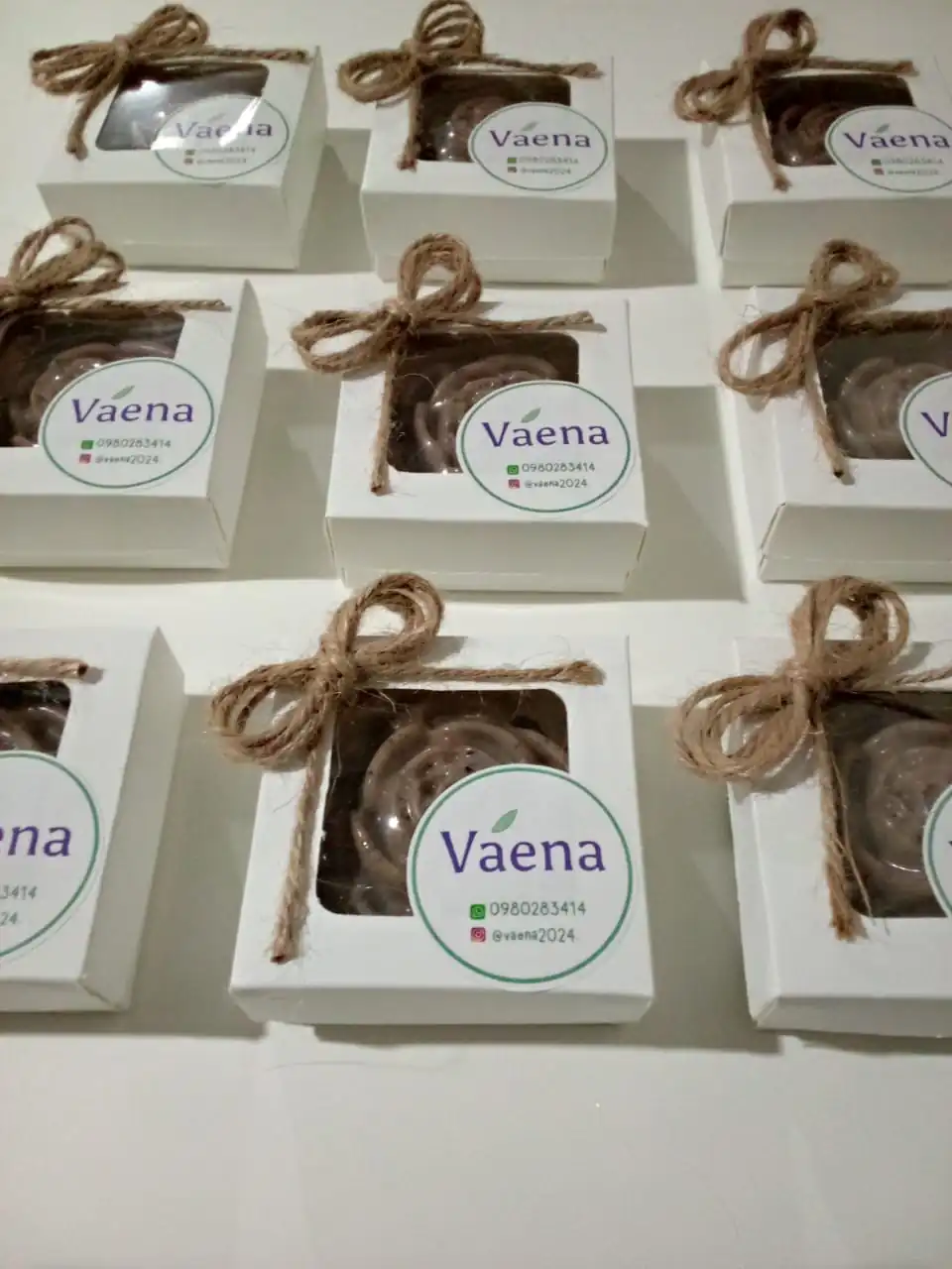 Combo 3 jabones de rosa café y canela / Vaena - Imagen 4