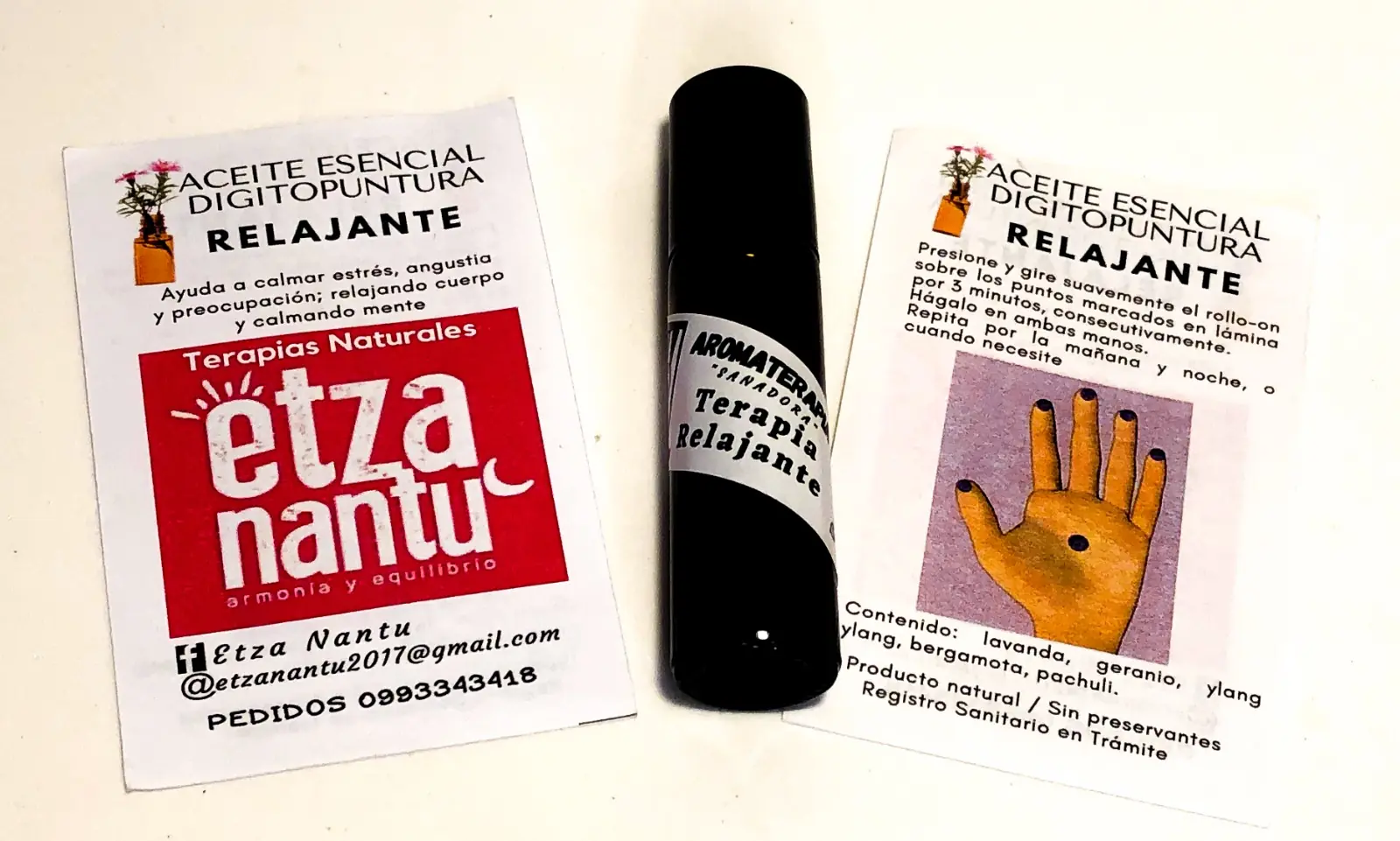 Aromaterapia y digitopuntura