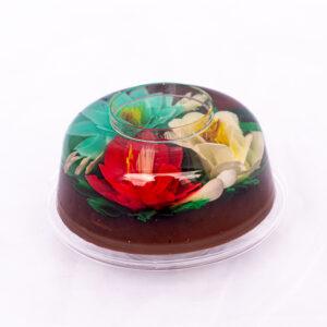 Gelatinas con flores 3D - Copa Veneciana 3x6 / Gelatinas Carlitos