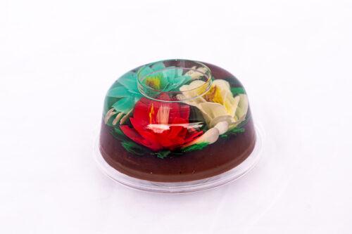 Gelatinas con flores 3D - Copa Veneciana 3x6 / Gelatinas Carlitos
