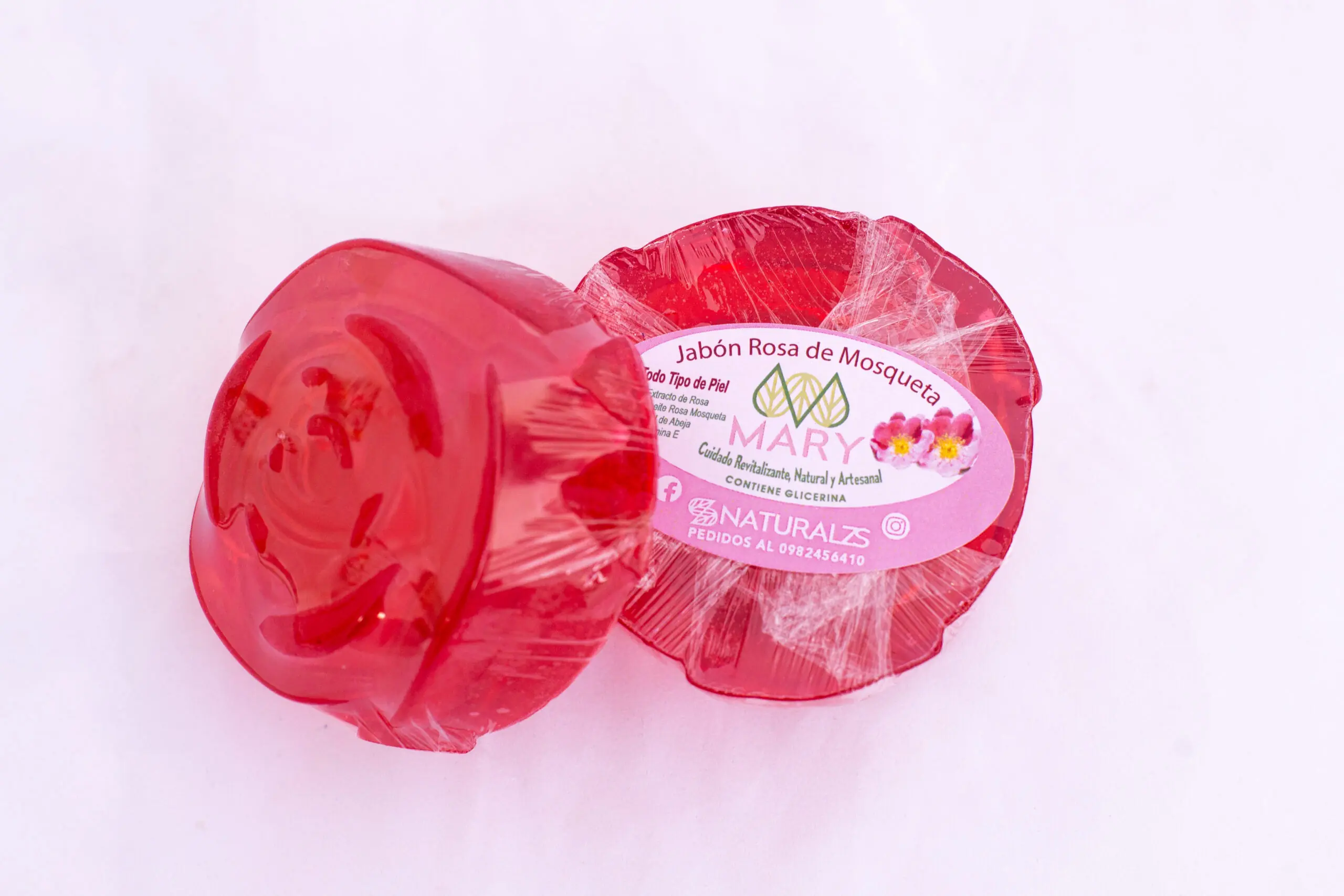 Jabón de rosa mosqueta / NATURALZS