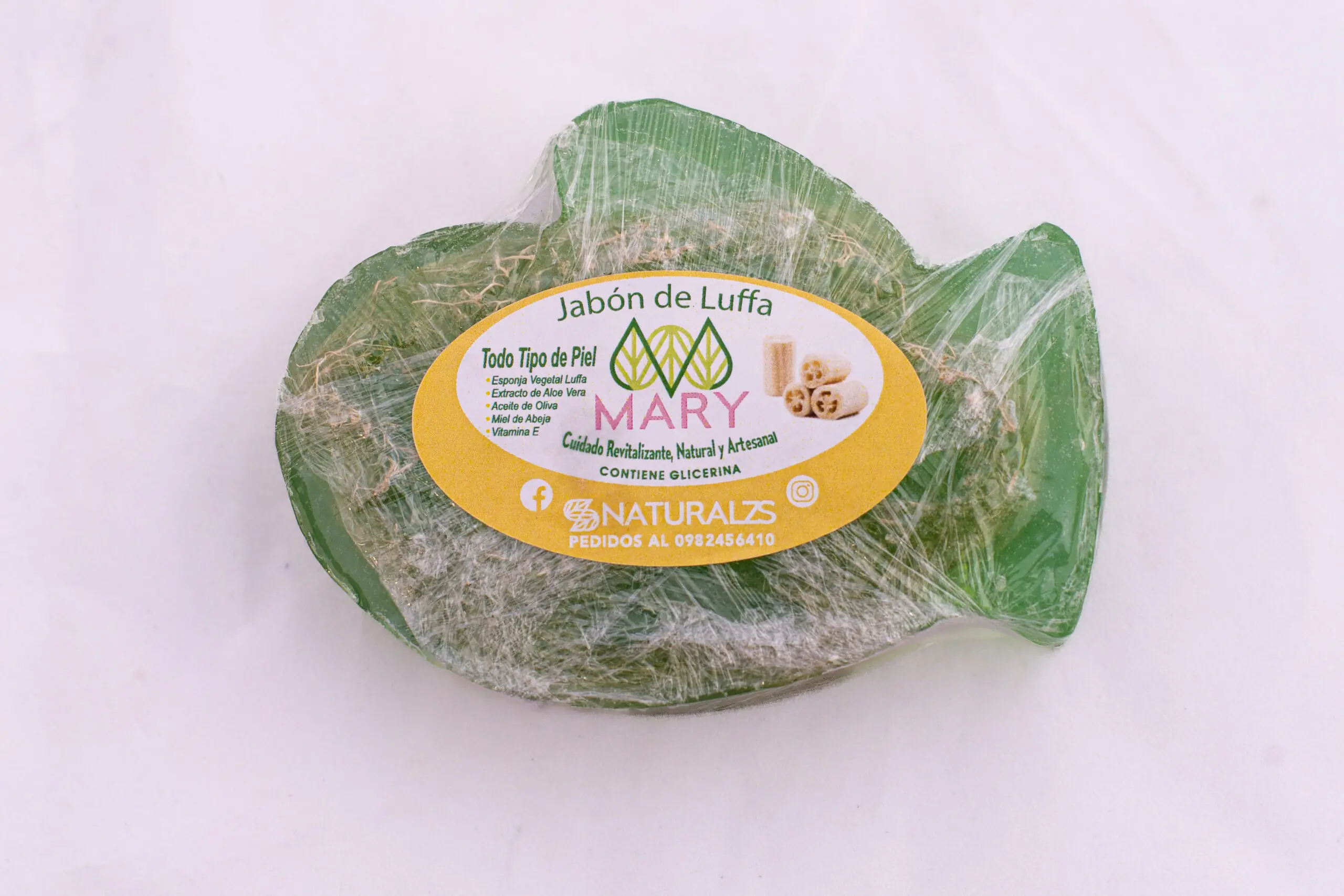 Jabón de luffa / NATURALZS