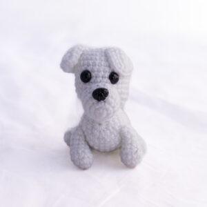 Muñeco Perrito Blanco / Suamigurumi