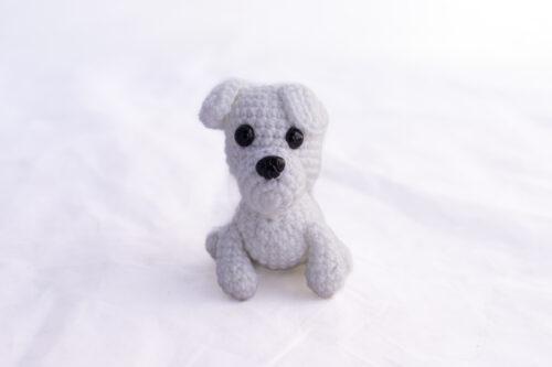 Muñeco Perrito Blanco / Suamigurumi